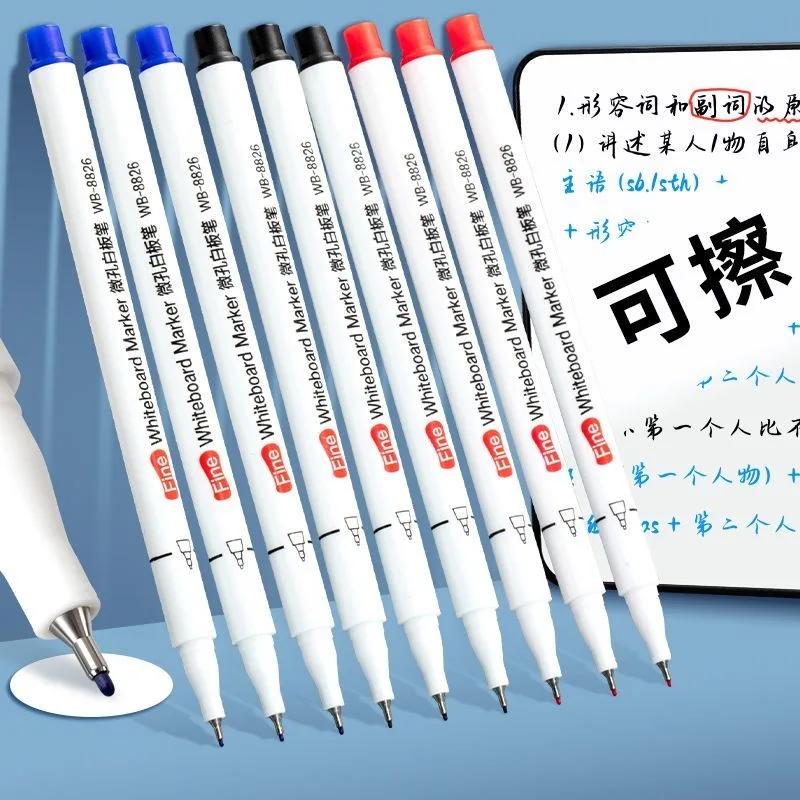 4/12pcs 0.5mm Dry Erase Marker - Correction Pen Fine 评论和价格