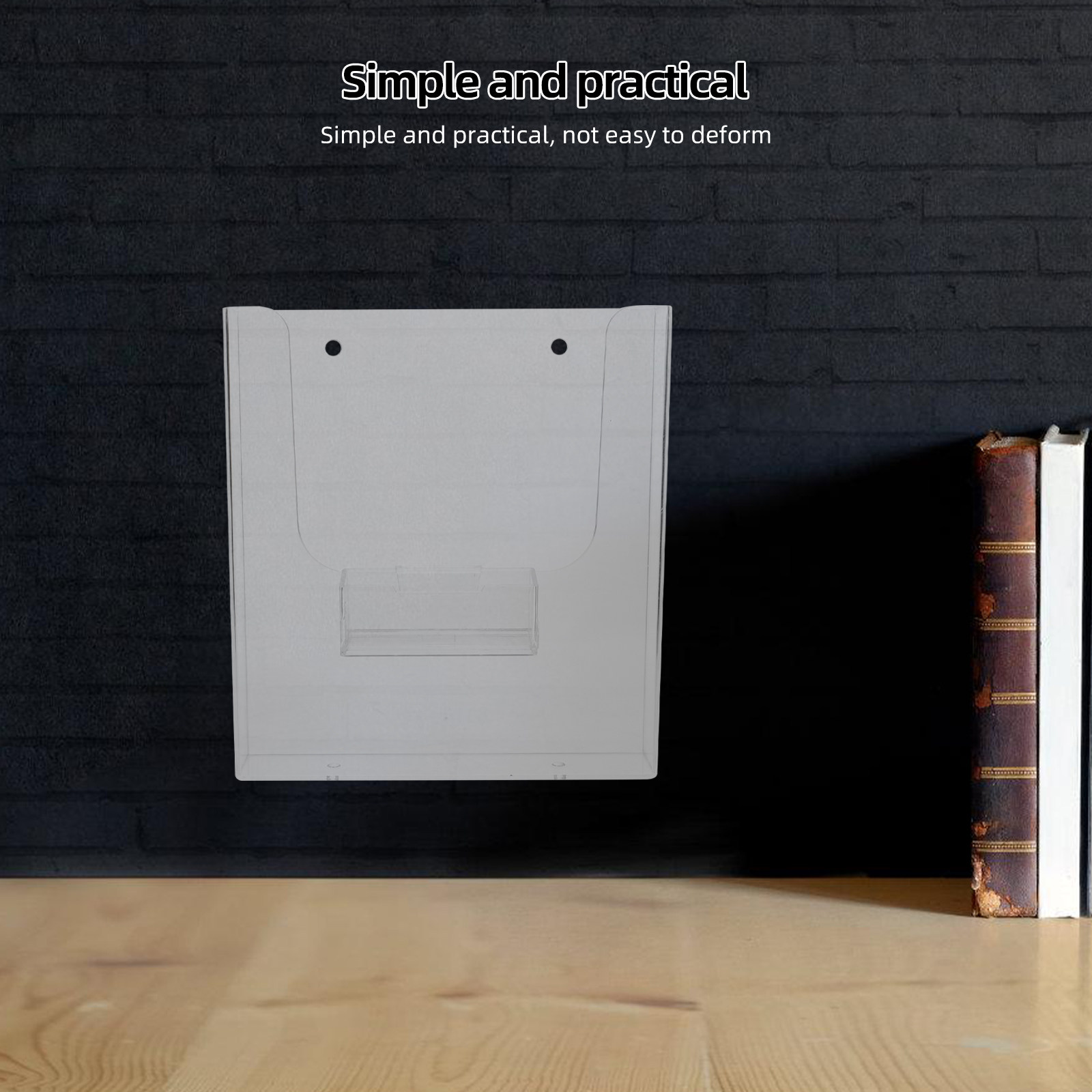 Acrylic A4 File Holder Hanging - Magazine Holder Rack 评论和价格