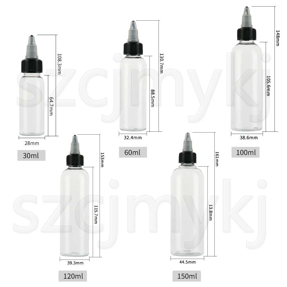 5Pcs 30ml/60ml/100ml/120ml/150 - Fountain Pen Bottled Ink 评论和价格